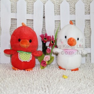 18cm 可愛雞仔吊飾公仔 (混色)